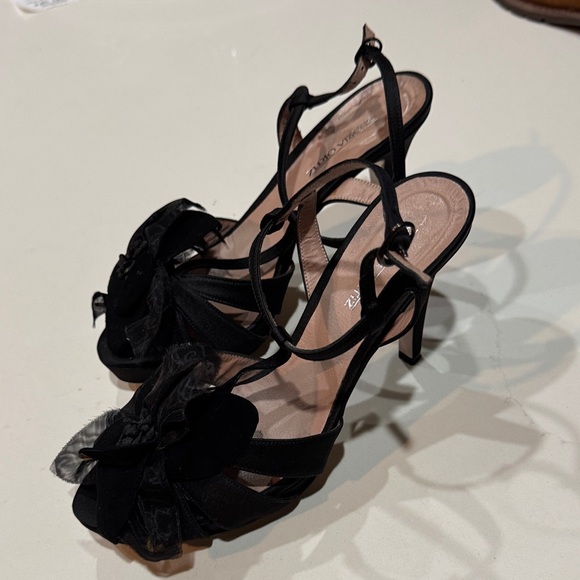 Black Dressy Heels - Picture 1 of 4